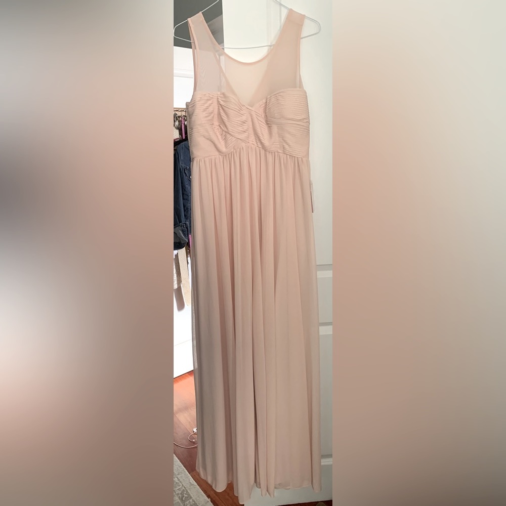 NWT Birdy Grey Ryan Bridesmaids dress in pale blush